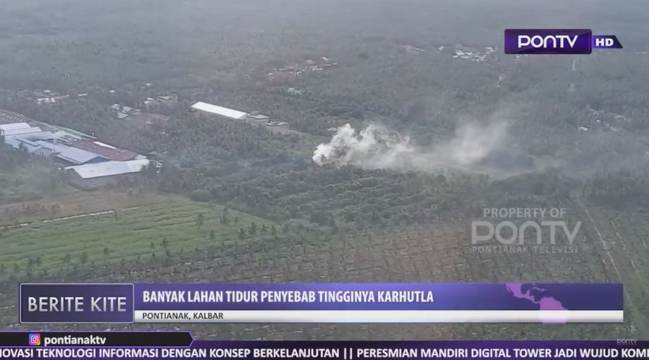 Sambas Penyumbang Terbanyak Lahan Terbakar di Kalbar